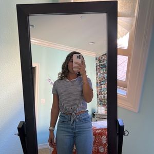 Topshop Cropped Tee